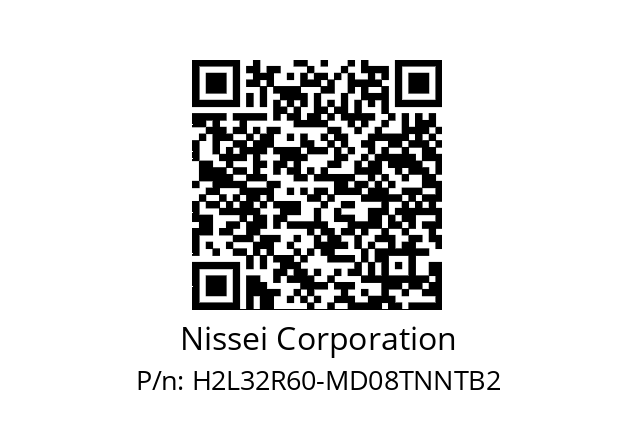   Nissei Corporation H2L32R60-MD08TNNTB2