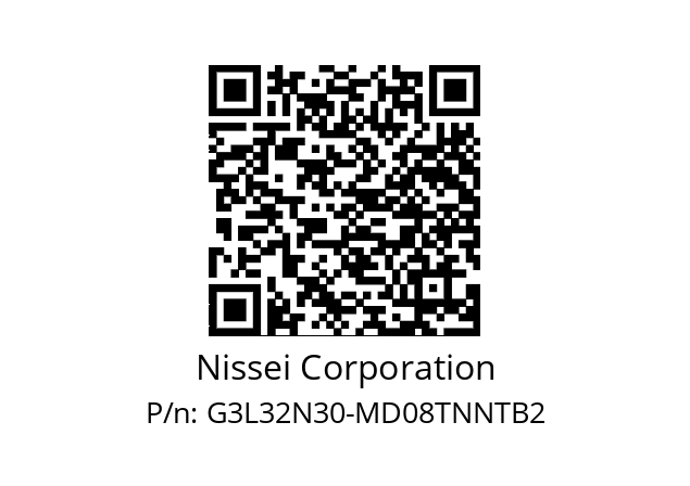   Nissei Corporation G3L32N30-MD08TNNTB2