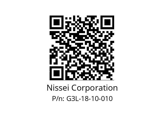   Nissei Corporation G3L-18-10-010