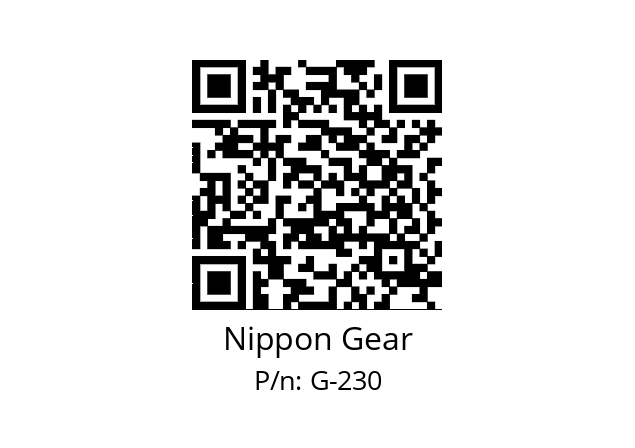   Nippon Gear G-230