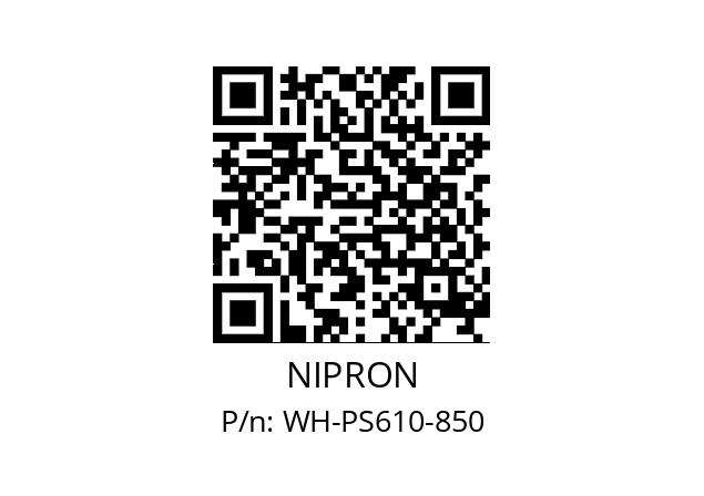   NIPRON WH-PS610-850