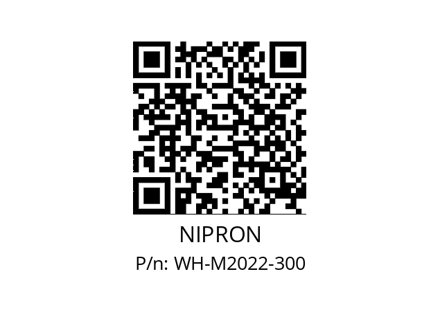   NIPRON WH-M2022-300