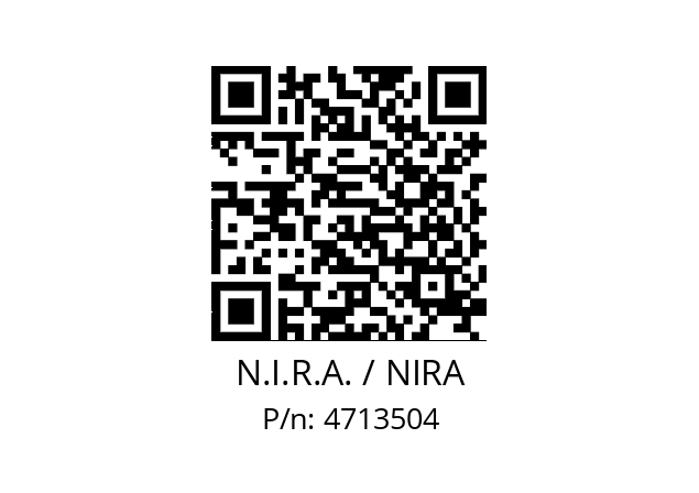   N.I.R.A. / NIRA 4713504