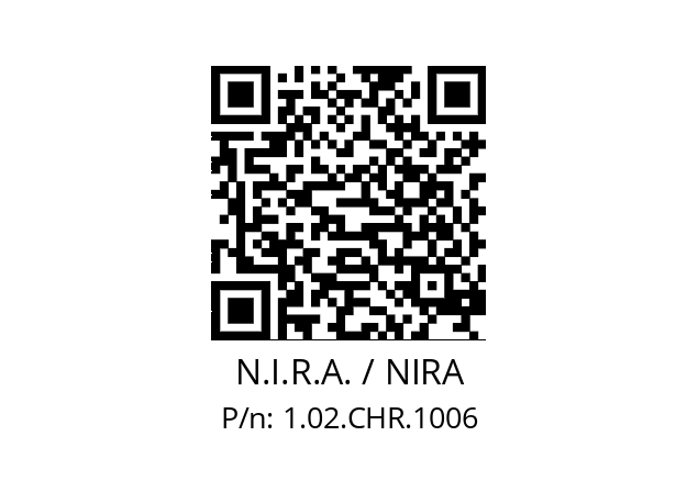   N.I.R.A. / NIRA 1.02.CHR.1006