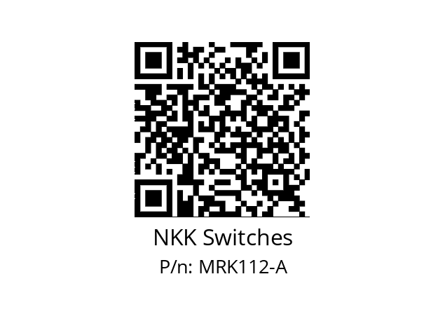   NKK Switches MRK112-A