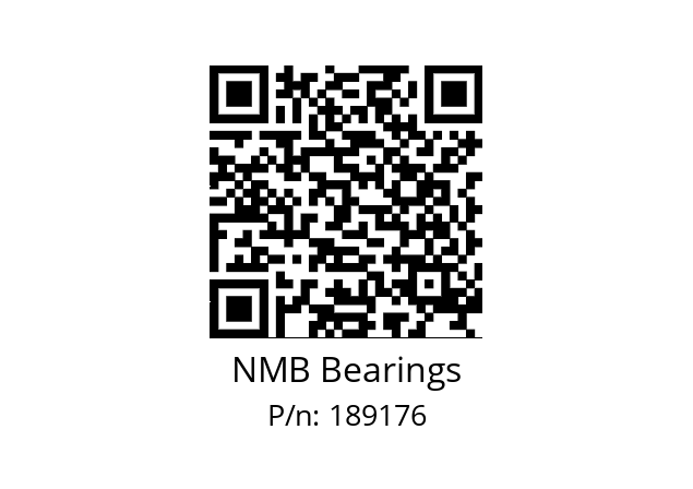   NMB Bearings 189176