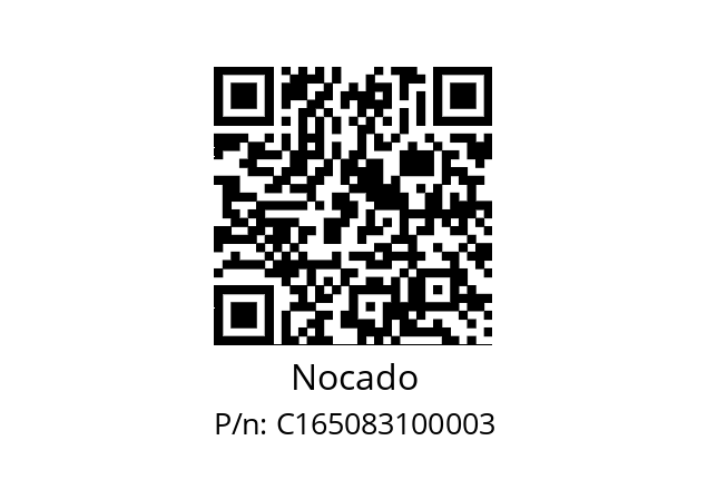   Nocado C165083100003