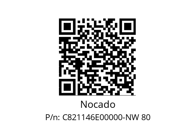   Nocado C821146E00000-NW 80