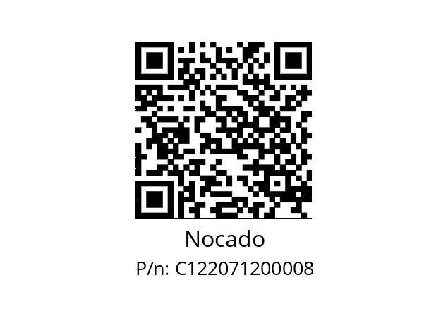   Nocado C122071200008