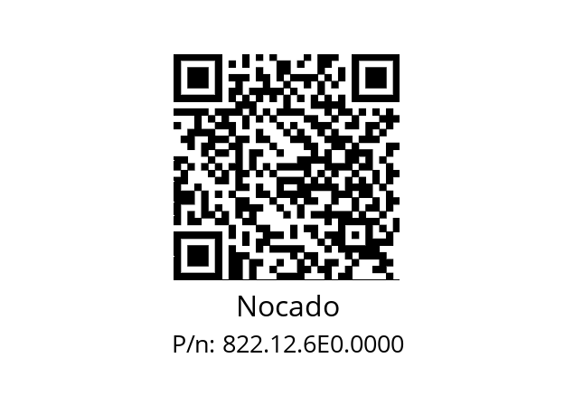   Nocado 822.12.6E0.0000