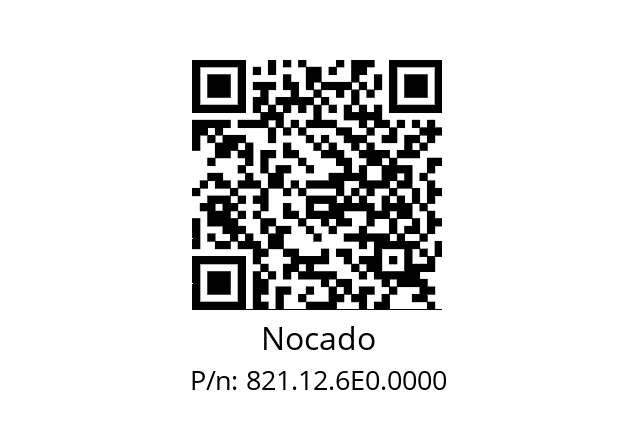   Nocado 821.12.6E0.0000