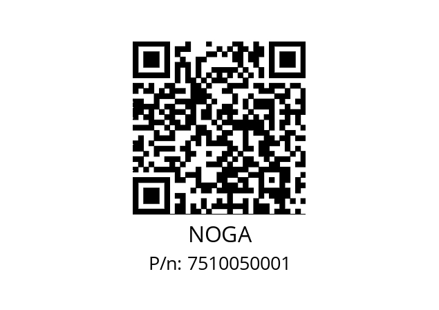   NOGA 7510050001