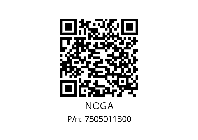   NOGA 7505011300