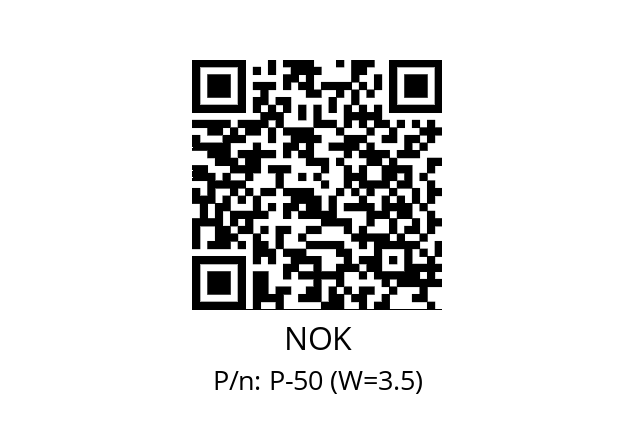   NOK P-50 (W=3.5)