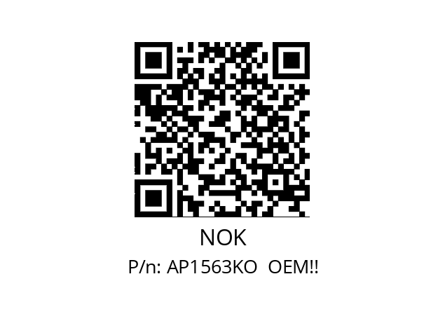   NOK AP1563KO  OEM!!