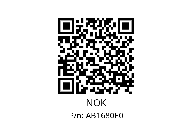   NOK AB1680E0