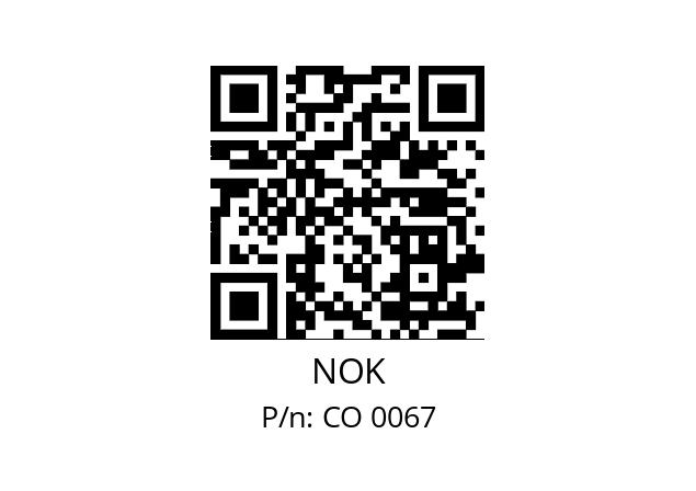   NOK CO 0067