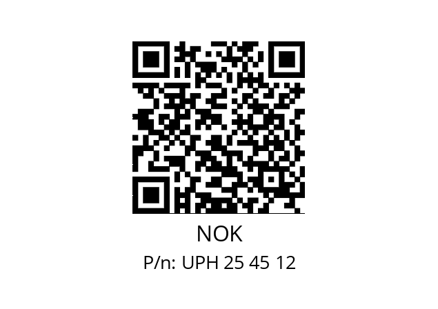   NOK UPH 25 45 12