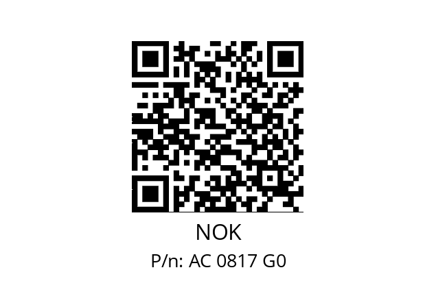   NOK AC 0817 G0