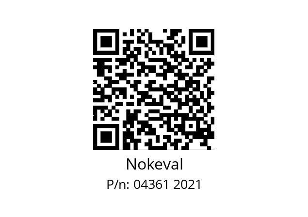   Nokeval 04361 2021