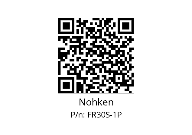   Nohken FR30S-1P