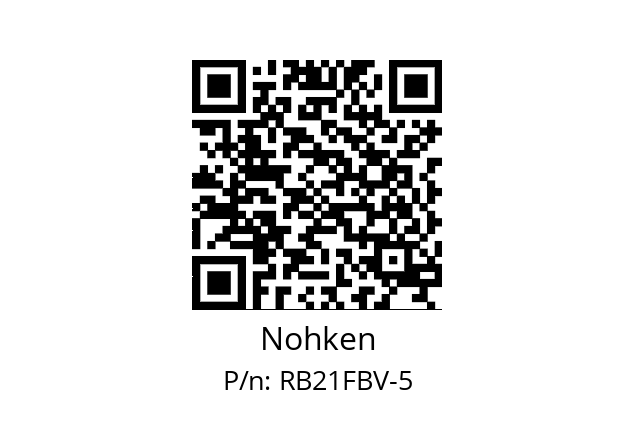   Nohken RB21FBV-5