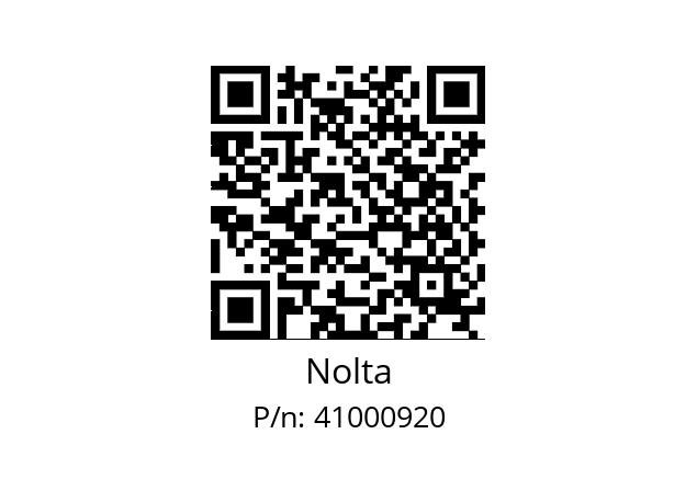   Nolta 41000920