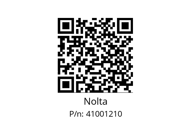   Nolta 41001210