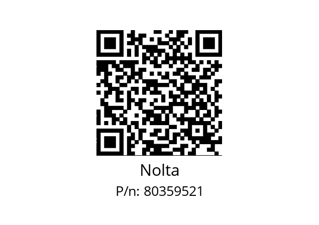   Nolta 80359521