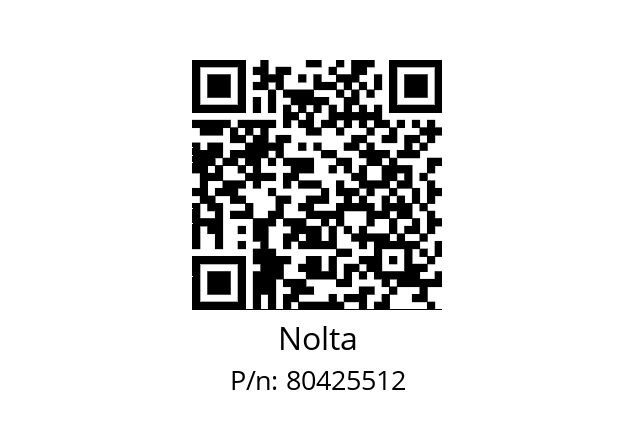   Nolta 80425512