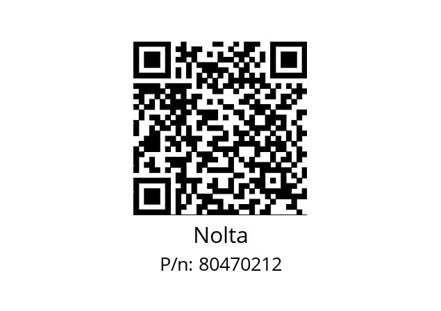   Nolta 80470212