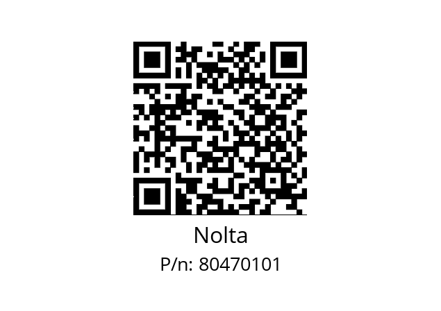   Nolta 80470101