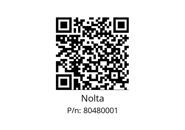   Nolta 80480001