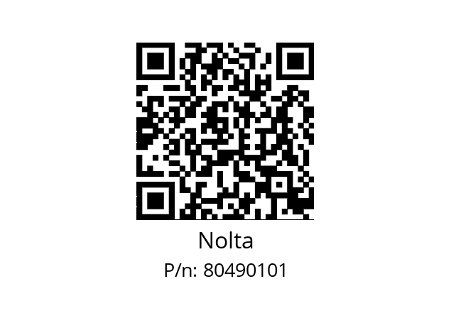   Nolta 80490101