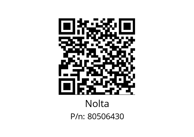   Nolta 80506430