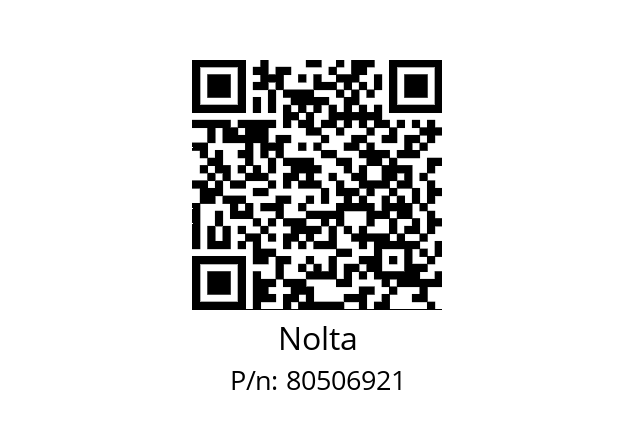   Nolta 80506921