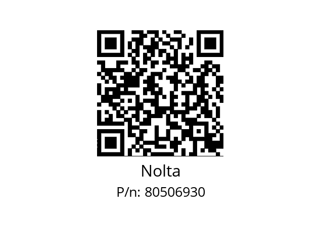   Nolta 80506930