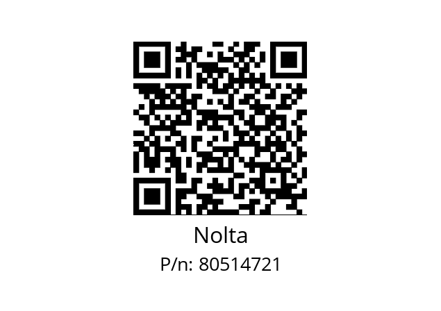   Nolta 80514721