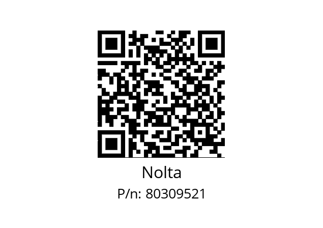   Nolta 80309521