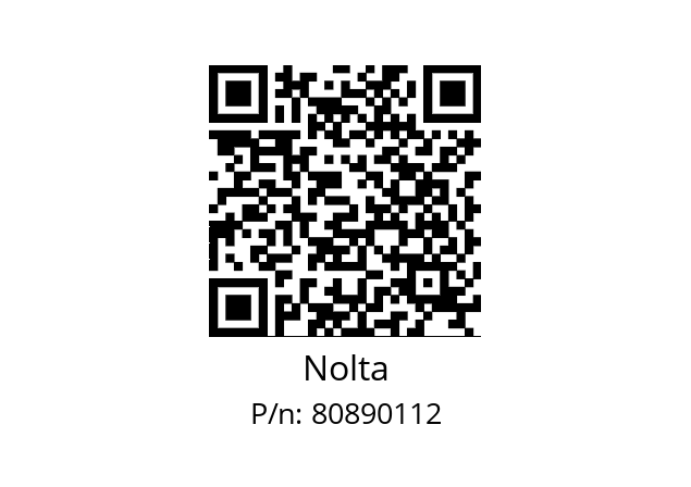   Nolta 80890112