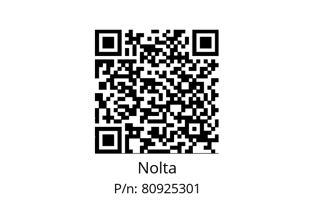   Nolta 80925301