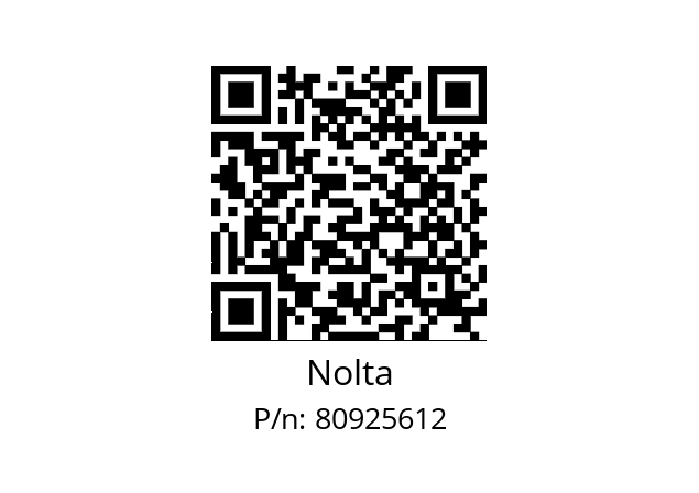   Nolta 80925612