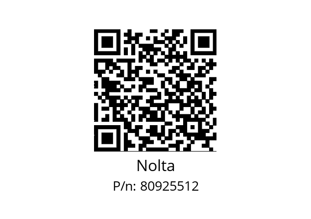   Nolta 80925512