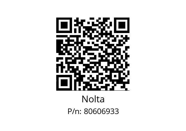   Nolta 80606933