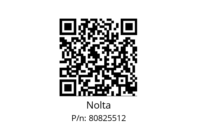   Nolta 80825512