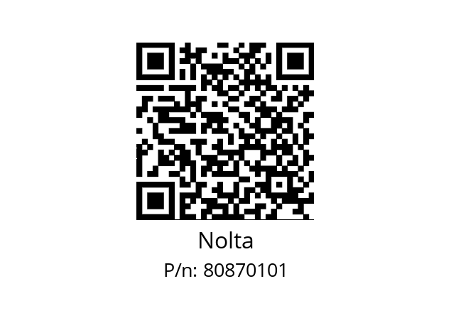   Nolta 80870101