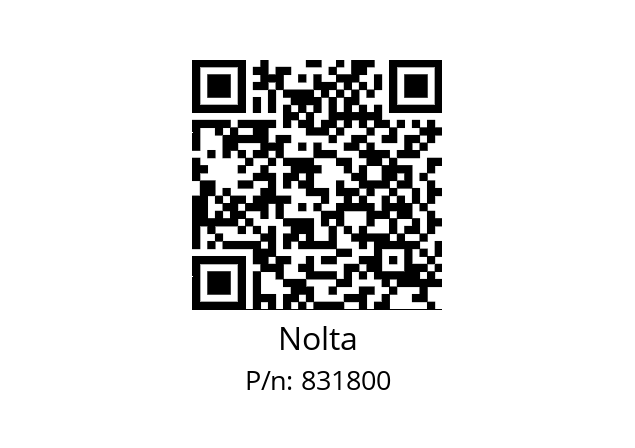   Nolta 831800