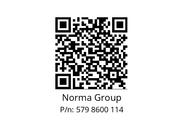   Norma Group 579 8600 114