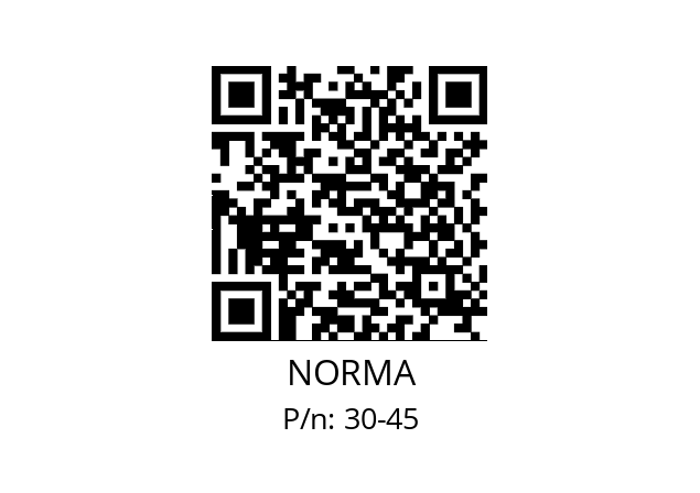   NORMA 30-45