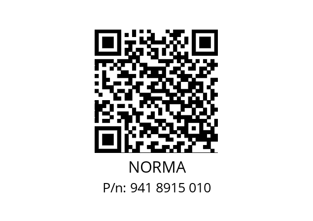   NORMA 941 8915 010